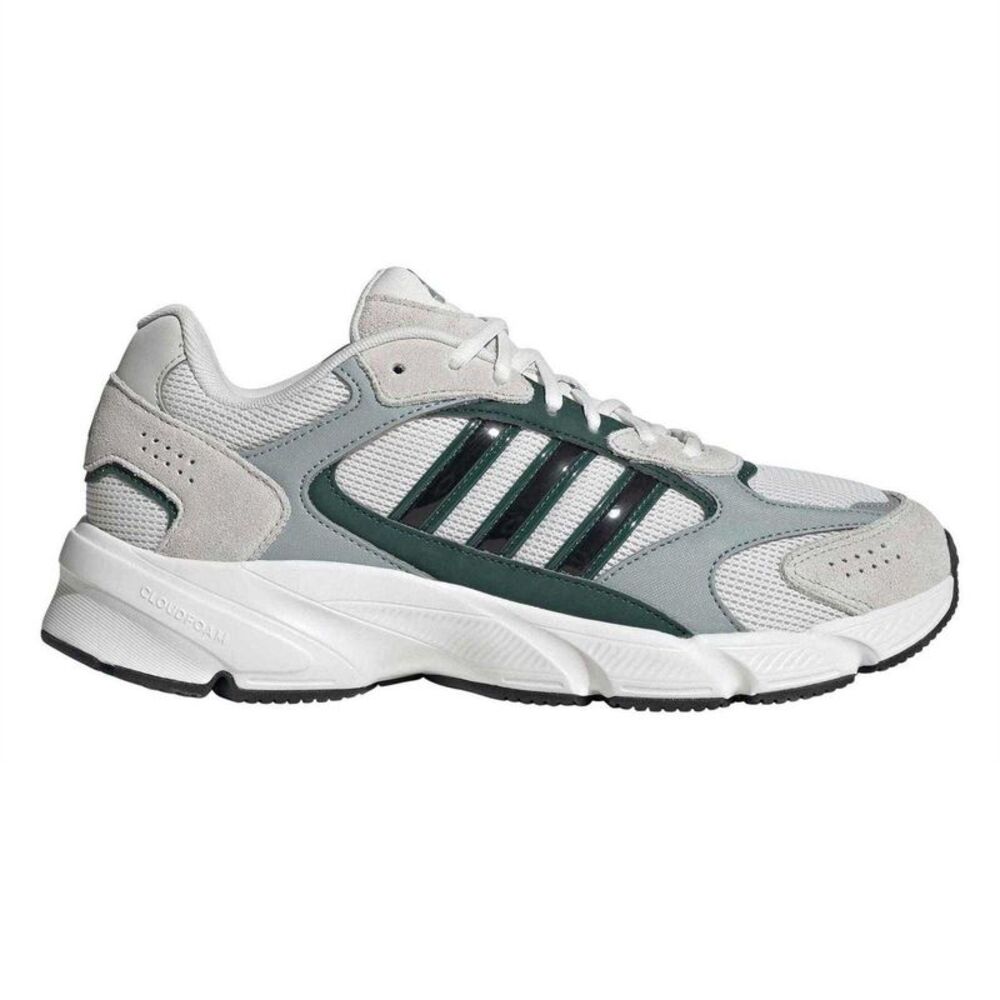 Adidas Mens Crazychaos 2000 Suede Cloudfoam Sneakers / White